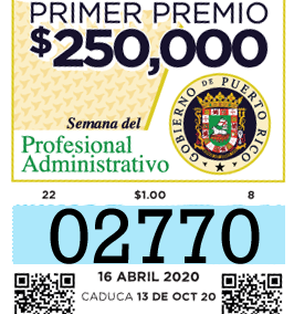 Sorteo 160
